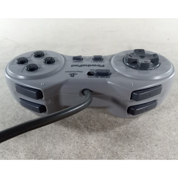 Playstation Controller PS1 Gray Wired Piranha Pad SV-100 Turbo & Stop Motion. - Picture 2 of 3